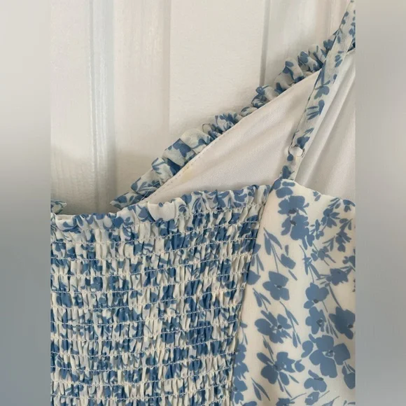 Birdy Grey Lola Blue Dreamy Chiffon Bridesmaid/ Wedding Guest Dress - Picture 6 of 6